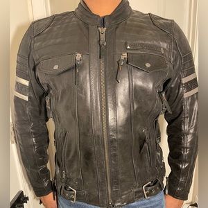 Harley Davidson Men’s Triple Vented Motorcycle Jacket